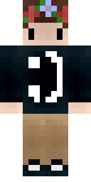 Monochrome Smiley Guy Minecraft skin