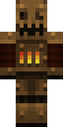 Wooden Golem Mob Minecraft skin