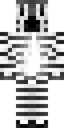 Zebra Suit Minecraft skin
