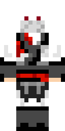 Bandaged Nurse Ghost Minecraft skin