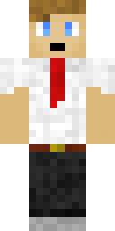 Red Tie Schoolboy Minecraft skin