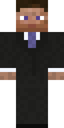 Sharp Dark Businessman Minecraft skin