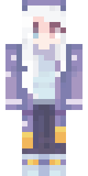 Pastel Lilac Angel Minecraft skin