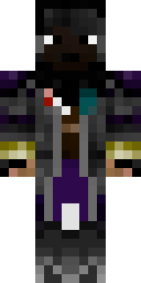 Violet Dark Sorcerer Minecraft skin