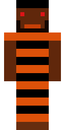Striped Prison Convict Minecraft skin