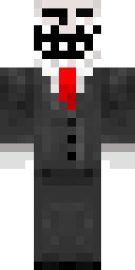 Cursed Marshmallow Man Minecraft skin