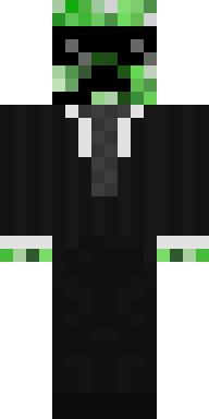 Creeper Suit Agent Minecraft skin