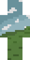 Cloudy Sky Wanderer Minecraft skin