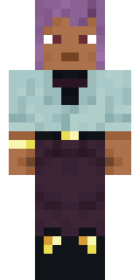 Amethyst Mage Minecraft skin
