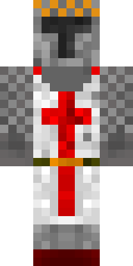 Crusader Knight Templar Minecraft skin