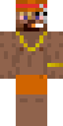 Bearded Woodsman Chief Minecraft skin