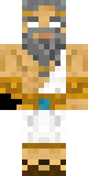 Old Bearded Wizard Minecraft skin