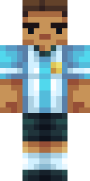 Argentina Football Fan Minecraft skin
