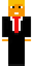 Golden Head Businessman Minecraft skin