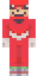 Crimson Speedster Hero Minecraft skin