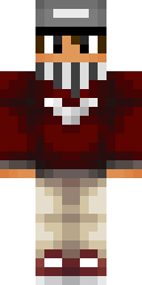 Maroon Bandit Boy Minecraft skin