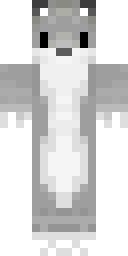 Silver Seal Onesie Minecraft skin
