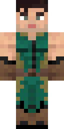 Jade Jungle Warrior Minecraft skin
