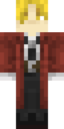 Crimson Coat Gentleman Minecraft skin