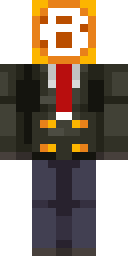 Eightball Business Suit Minecraft skin