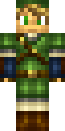 Forest Elf Ranger Minecraft skin