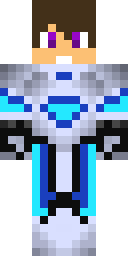 Frost Tech Warrior Minecraft skin