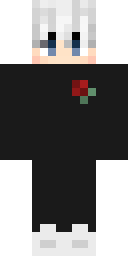 Rose Noir Boy Minecraft skin