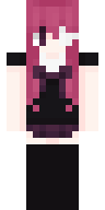 Pink Punk Corset Girl Minecraft skin