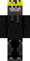 Crowned Shadow King Minecraft skin