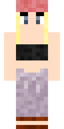 Blonde Casual Girl Minecraft skin