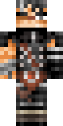 Striped Prison Escapee Minecraft skin