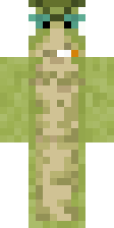 Mossy Swamp Creature Minecraft skin