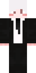Pale Suit Slender Minecraft skin
