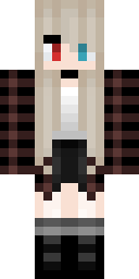 Frost Plaid Maiden Minecraft skin
