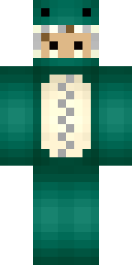 Teal Turtle Onesie Minecraft skin