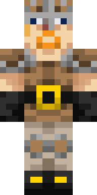 Bronze Barbarian Chief Minecraft skin