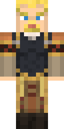 Rugged Blonde Ranger Minecraft skin