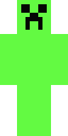 Creeper Minecraft skin