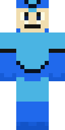 Blue Slime Warrior Minecraft skin