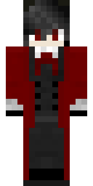 Crimson Vampire Lord Minecraft skin