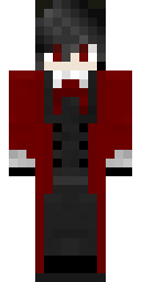 Crimson Vampire Lord Minecraft skin