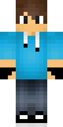 Classic Blue Steve Minecraft skin