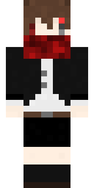 Gothic Ruby Maiden Minecraft skin