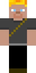 Blonde Satchel Adventurer Minecraft skin