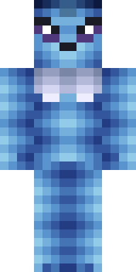 Frozen Ice Golem Minecraft skin