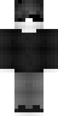 Grey Hooded Wraith Minecraft skin