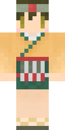 Crimson Sash Warrior Minecraft skin
