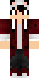 Red Vest Rebel Minecraft skin