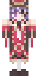 Rose Festival Kimono Minecraft skin