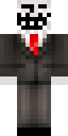 Cursed Trollface Suit Minecraft skin